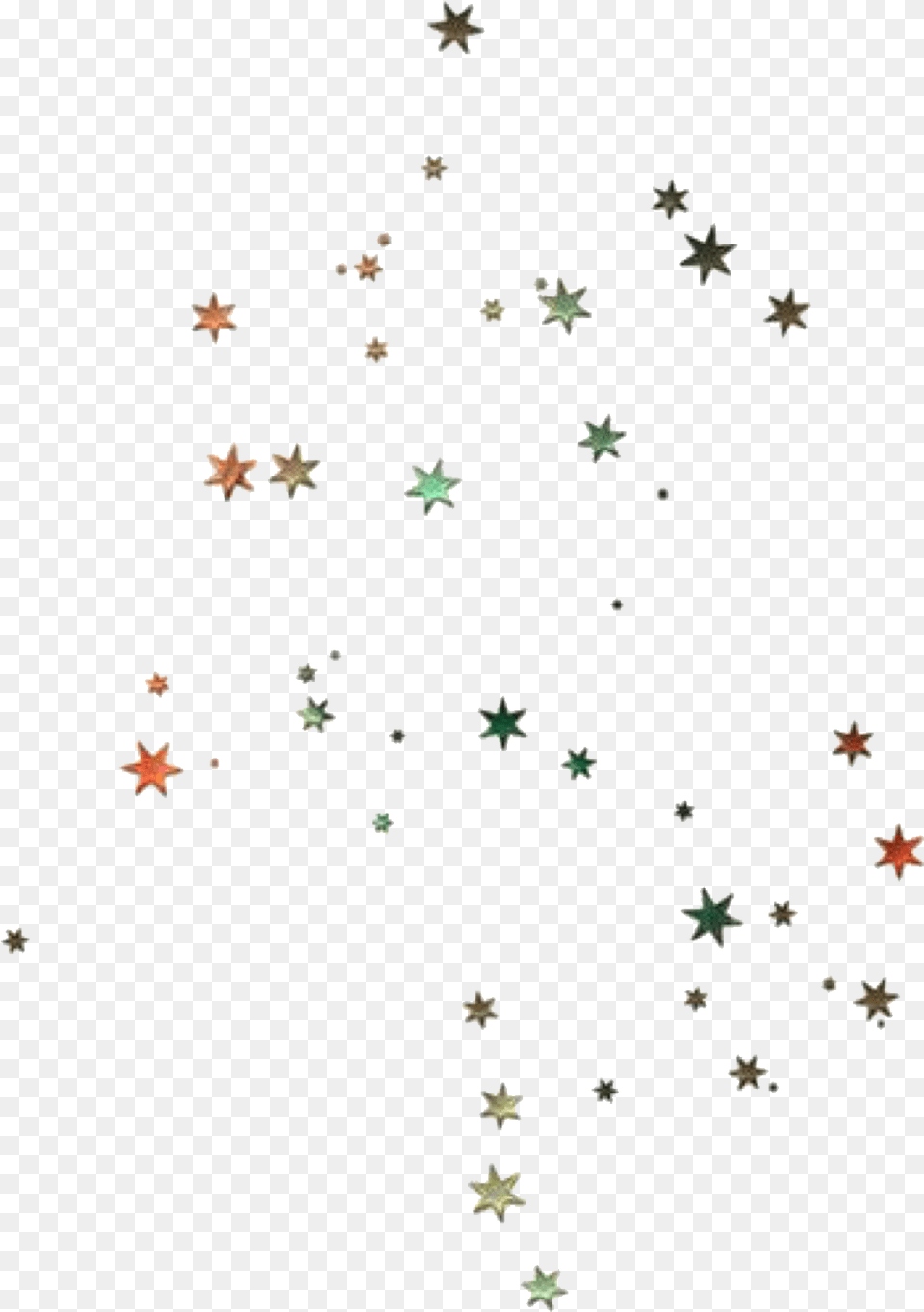 Sticker Stars Scatter Scattered Glitter Tumblr Aesthetic Star Glitter, Outdoors, Nature, Symbol Free Png