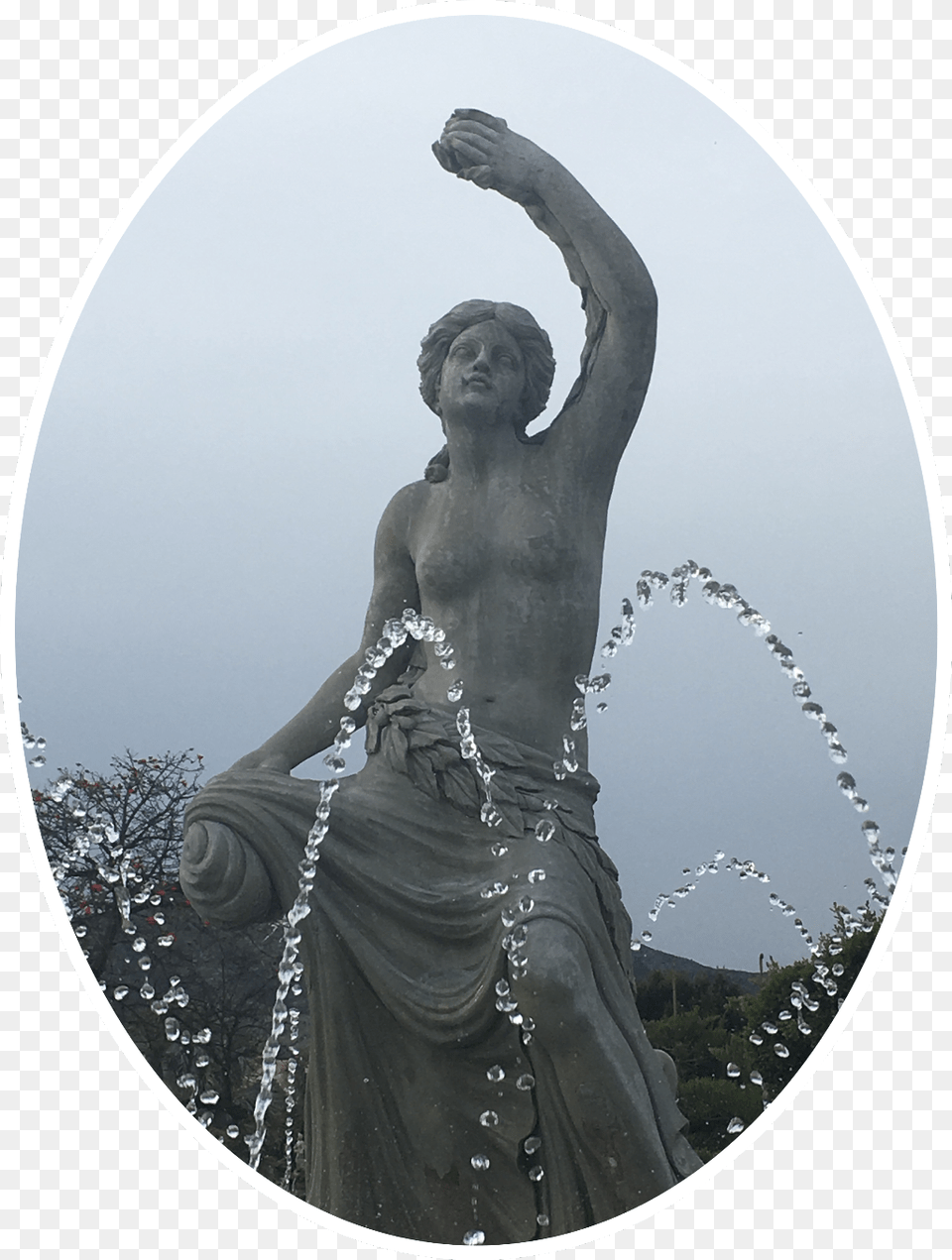 Sticker Statue Statue, Fountain, Architecture, Water, Wedding Png
