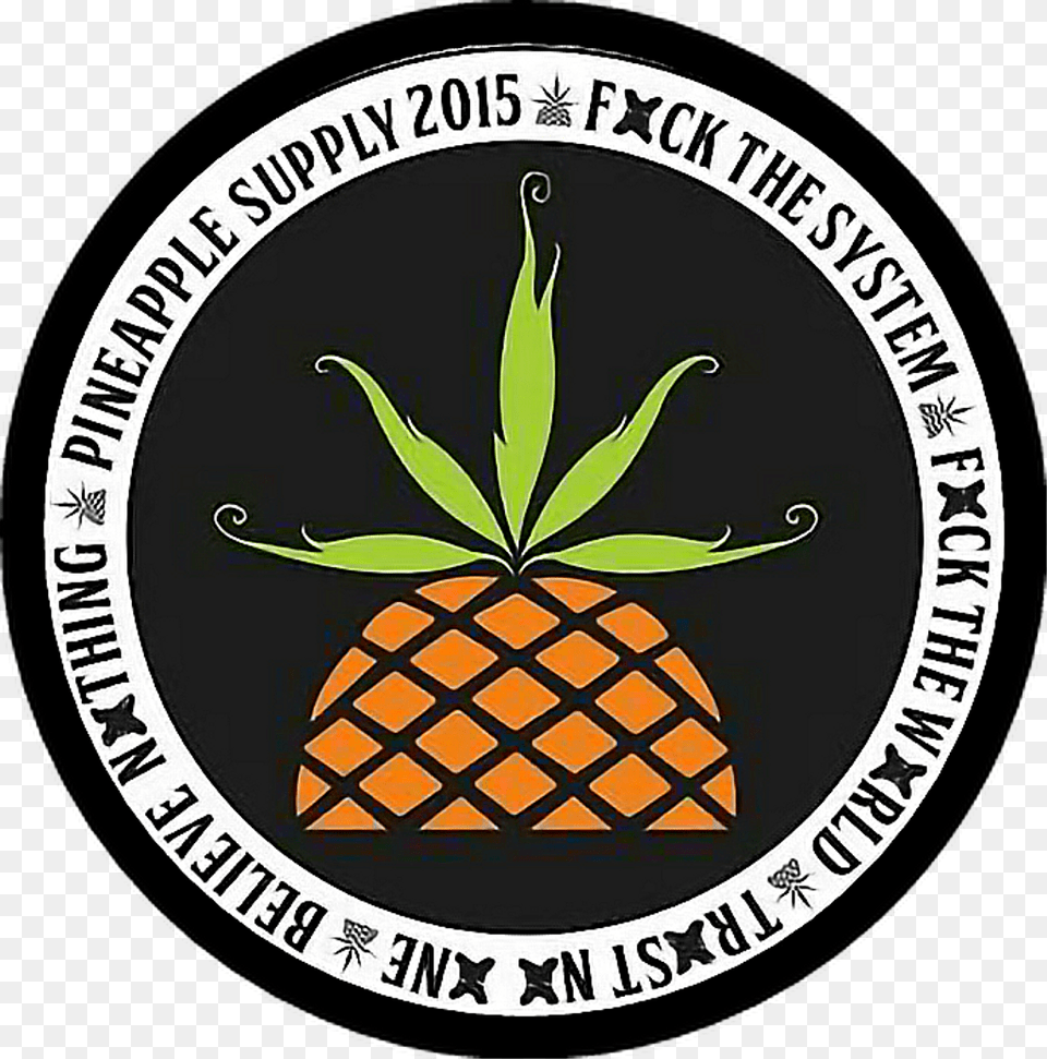 Sticker Sticker, Plant, Food, Fruit, Pineapple Free Png Download