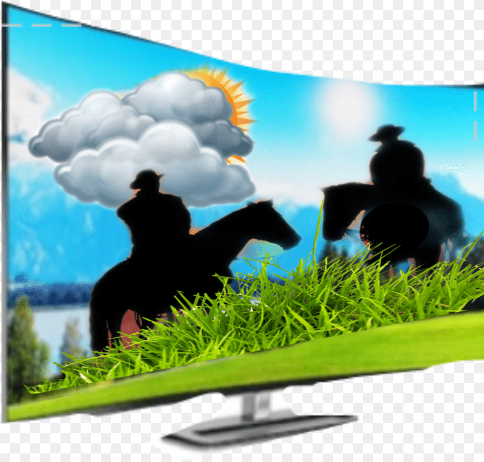 Sticker Television Televisor, Tv, Computer Hardware, Electronics, Hardware Free Transparent Png