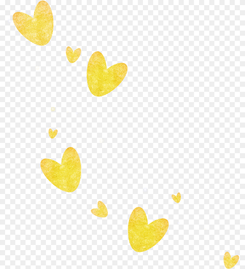 Sticker Transparent Yellow Corazones Amarillos Tumblr Png