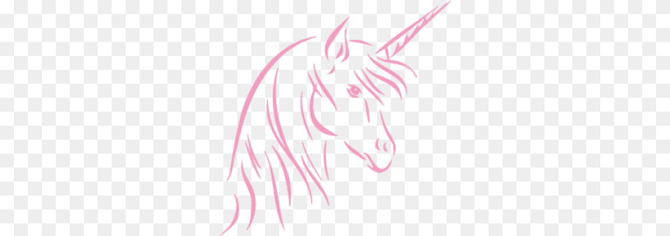 Sticker Unicorn Head Sketch, Person Png