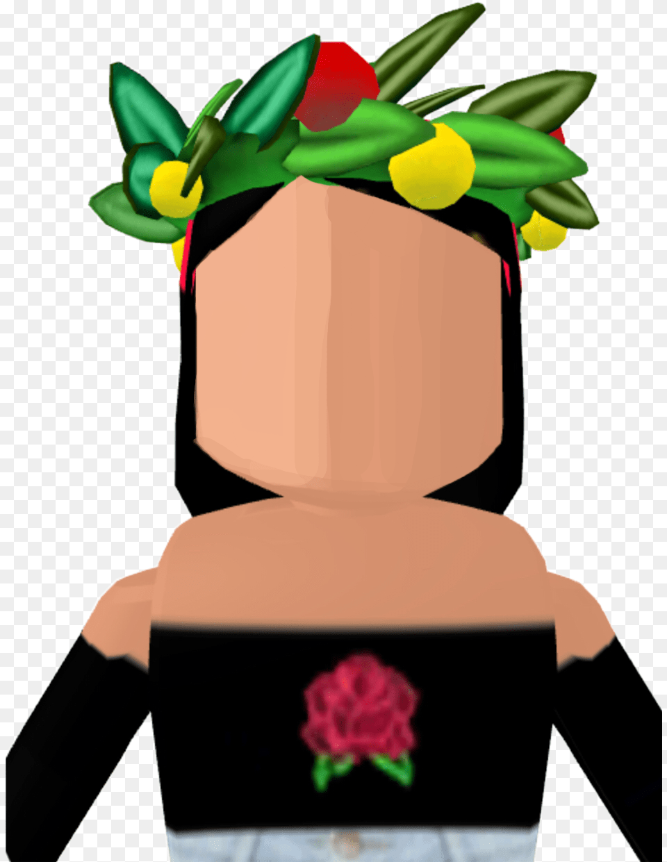 Sticker Version 2 Ytchannel Roblox Robloxavatar Noface Roblox Character No Face, Baby, Person, Toy, Flower Free Transparent Png