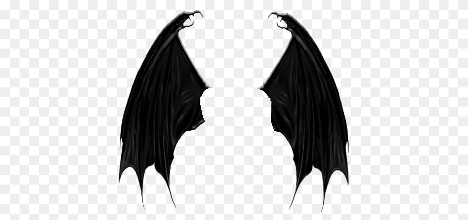 Stickergang Black Dragon Demon Wings Fly Claws Sweet Realistic Devil Wings, Adult, Bride, Female, Person Free Png Download