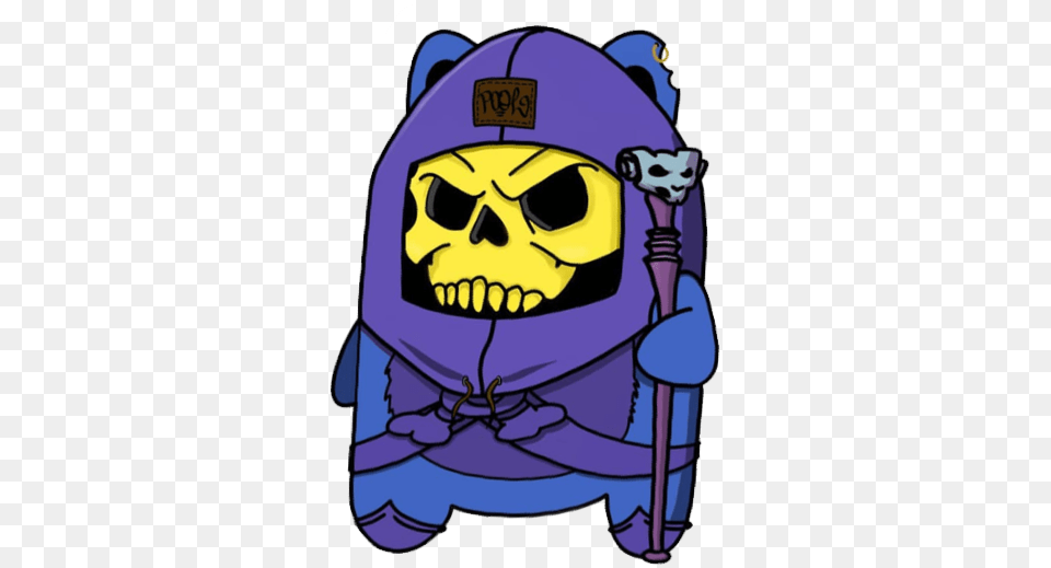Stickergang Midget Skeletor Hes So Skeletor Cute, Person, Pirate, Baby, Face Png Image