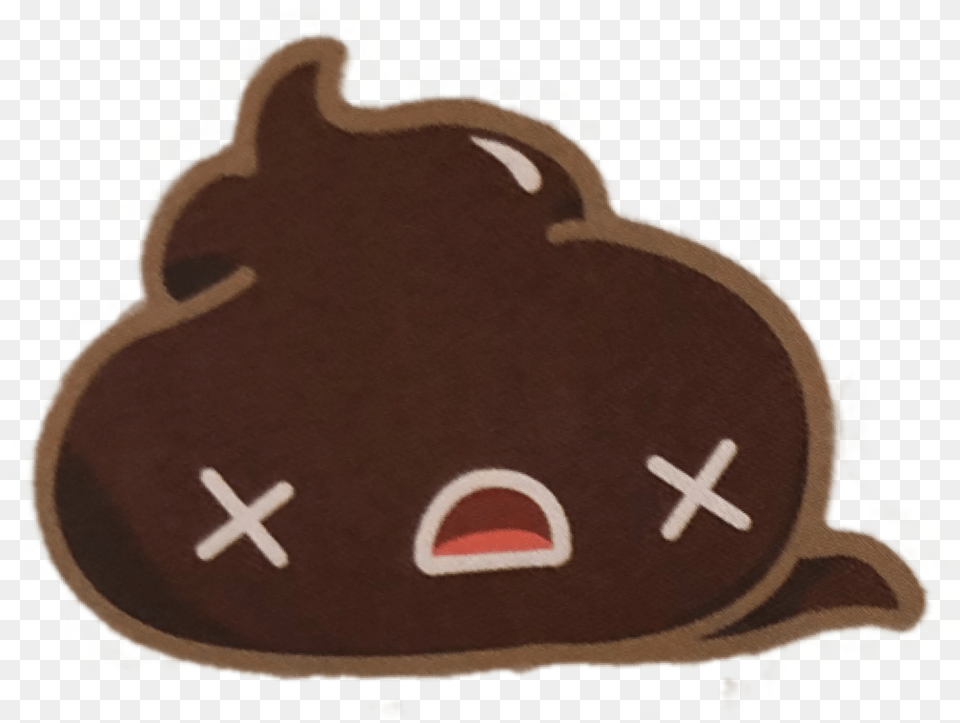 Stickergang Poopoo Platter Emoji Dead Chocolate Chocolate, Toy, Plush, Food, Dessert Png