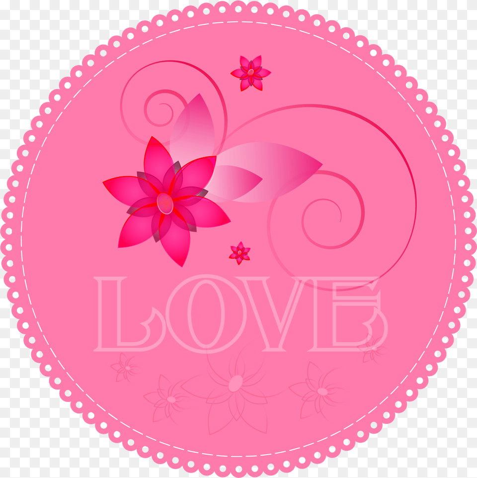 Stickericonmedaltransparent Backgroundlove Image, Plate, Pattern, Home Decor, Art Free Png Download