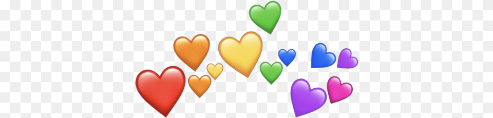 Stickerly Group Of Heart Emojis, Balloon Free Png Download