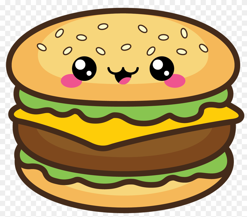 Stickerpop Cute Pitcher Of Lemonade, Burger, Food Free Png Download