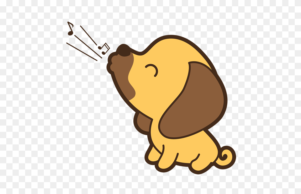 Stickerpop Dog Farting, Animal, Bear, Mammal, Wildlife Png Image