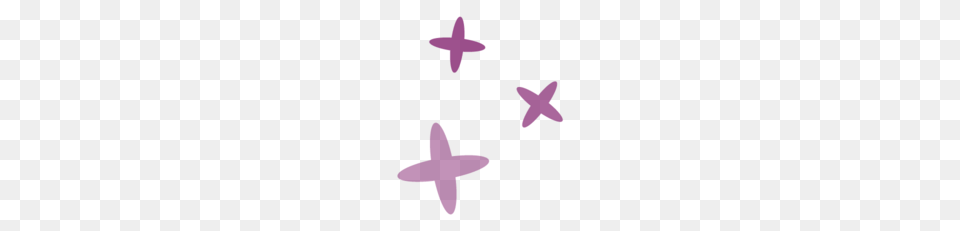 Stickerpop Purple Sparkles, Symbol, Aircraft, Airplane, Transportation Png Image