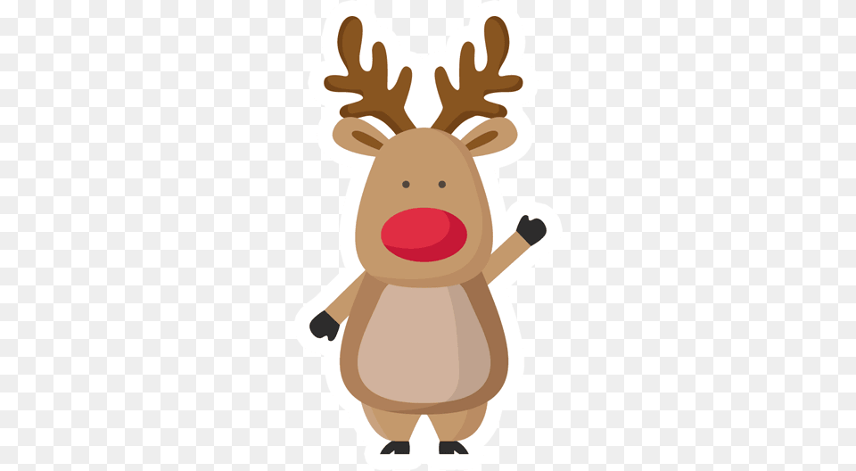 Stickers, Animal, Deer, Mammal, Wildlife Png Image