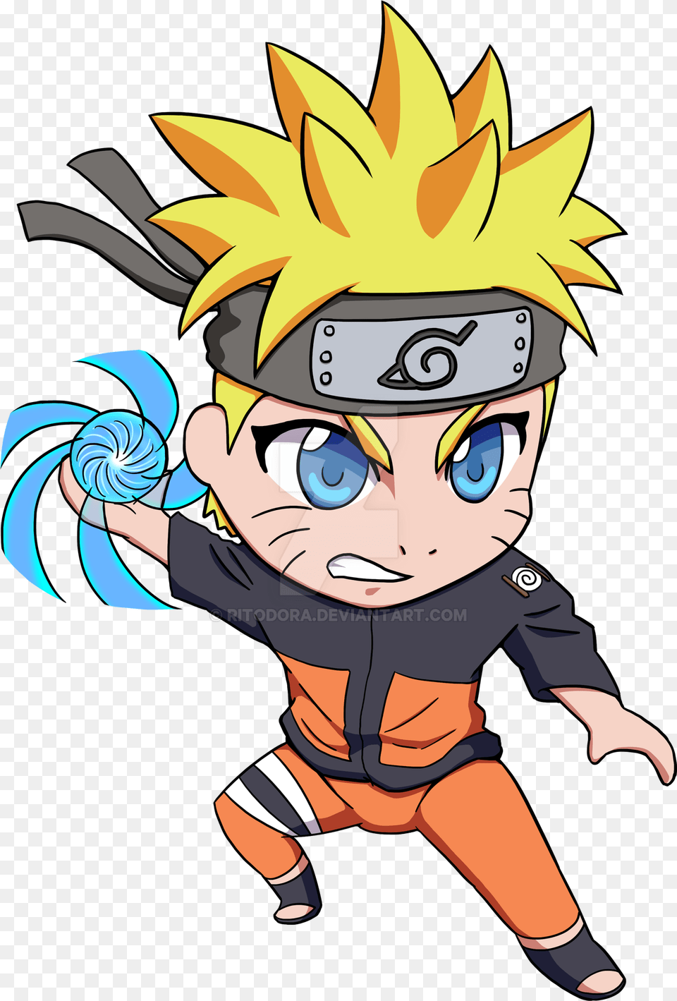 Stickers And Other Products Cute Naruto, Book, Comics, Publication, Baby Free Png Download
