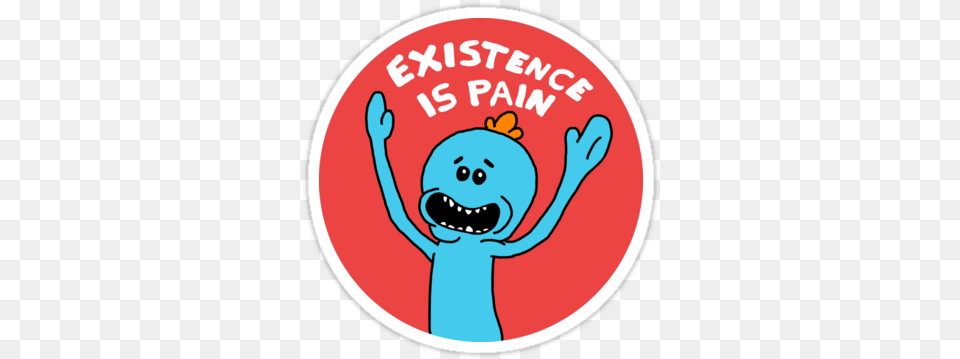 Stickers Apparel Phone Cases Existence In Pain, Sticker, Logo, Disk, Symbol Png