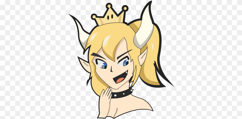 Stickers Bowsette For Whatsapp Apps On Google Play Fictional Character, Baby, Book, Comics, Person Png