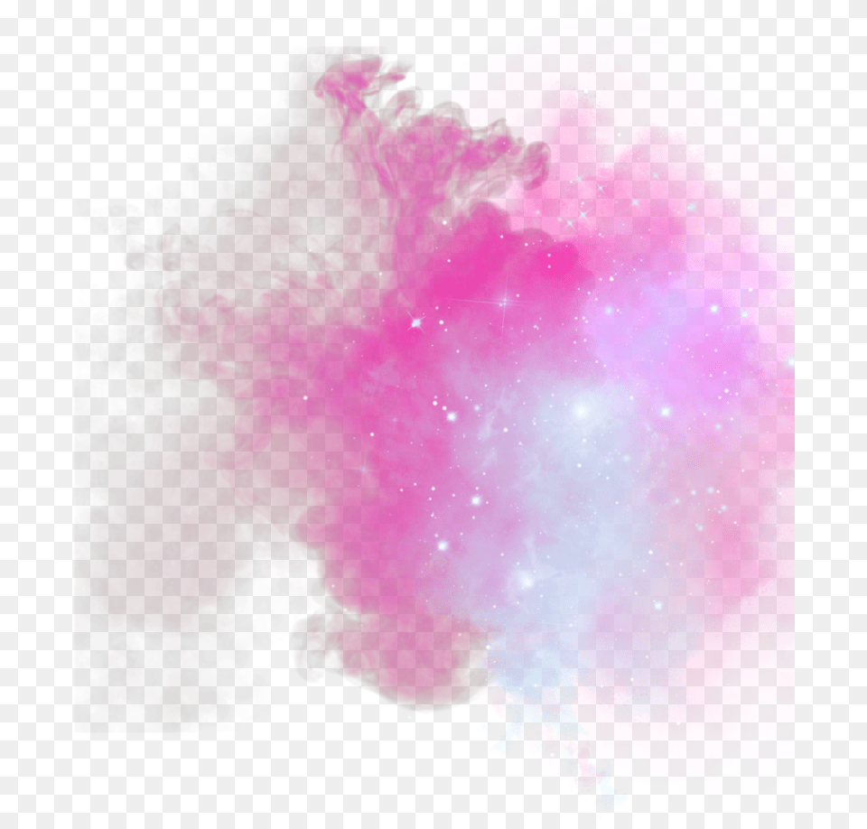 Stickers Cloud Smoke Pink Glitter Glitter Cloud, Mineral, Crystal, Purple, Astronomy Free Png