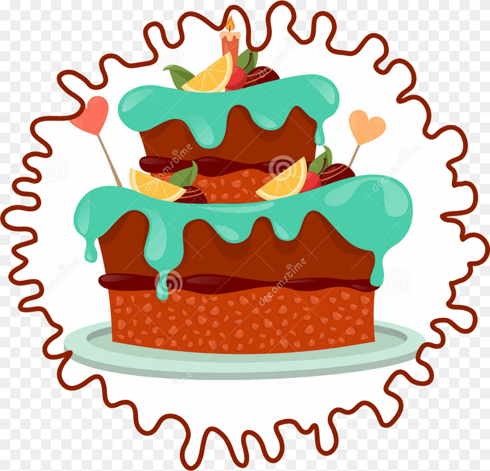 Stickers De, Birthday Cake, Cake, Cream, Dessert Free Transparent Png