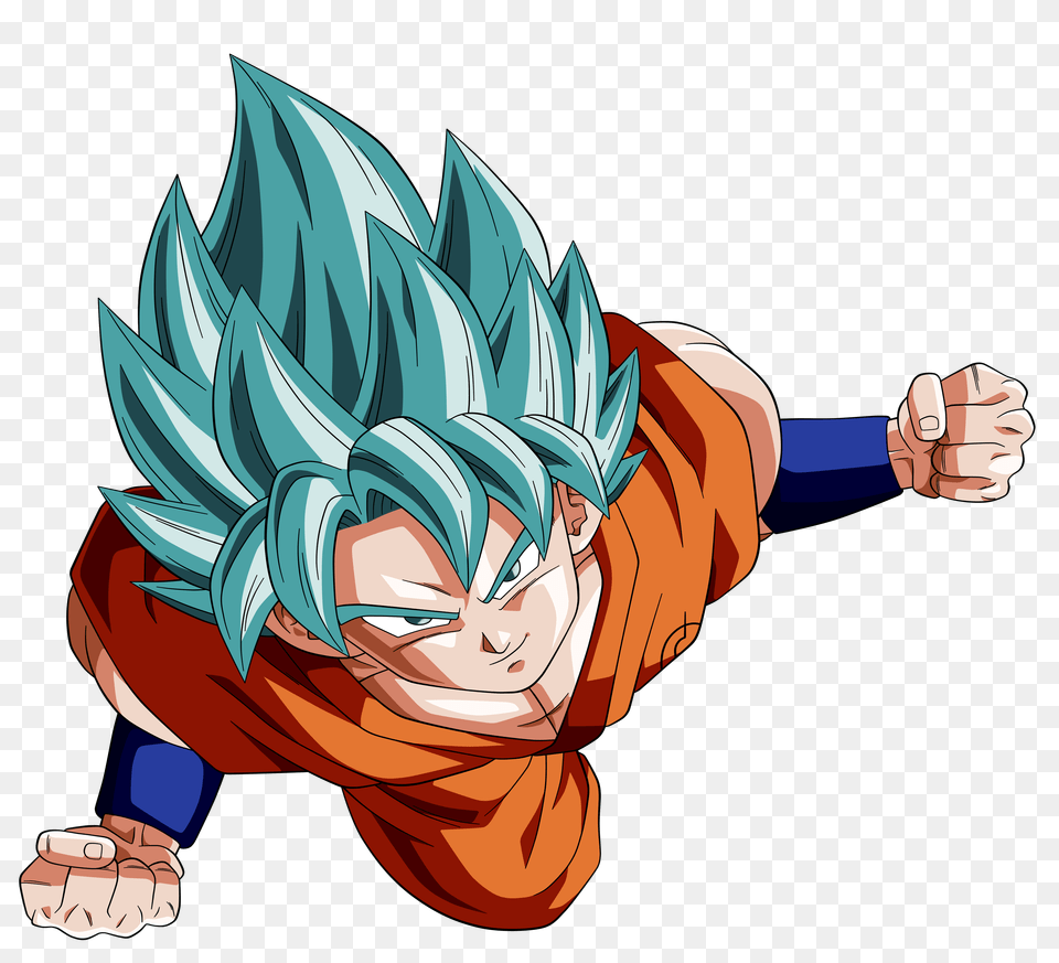 Stickers Dragon Ball Super Blue Hair Dragon Ball Characters, Book, Comics, Publication, Anime Png Image