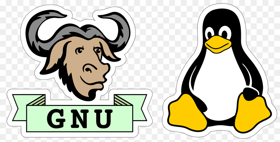 Stickers Gnulinux Weasyl, Head, Person, Face, Mammal Free Png