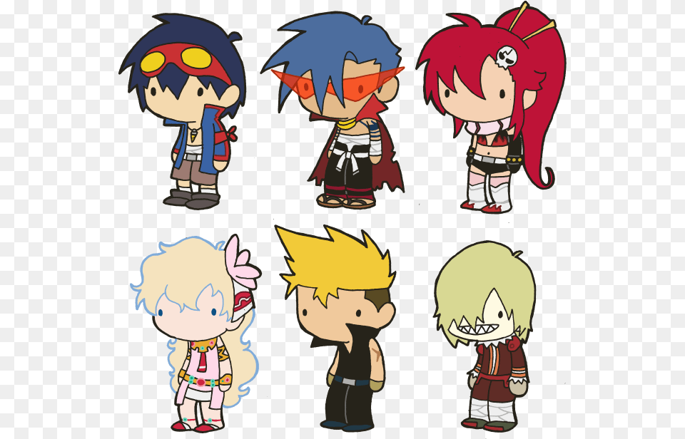 Stickers Gurren Lagann, Book, Comics, Publication, Baby Free Png