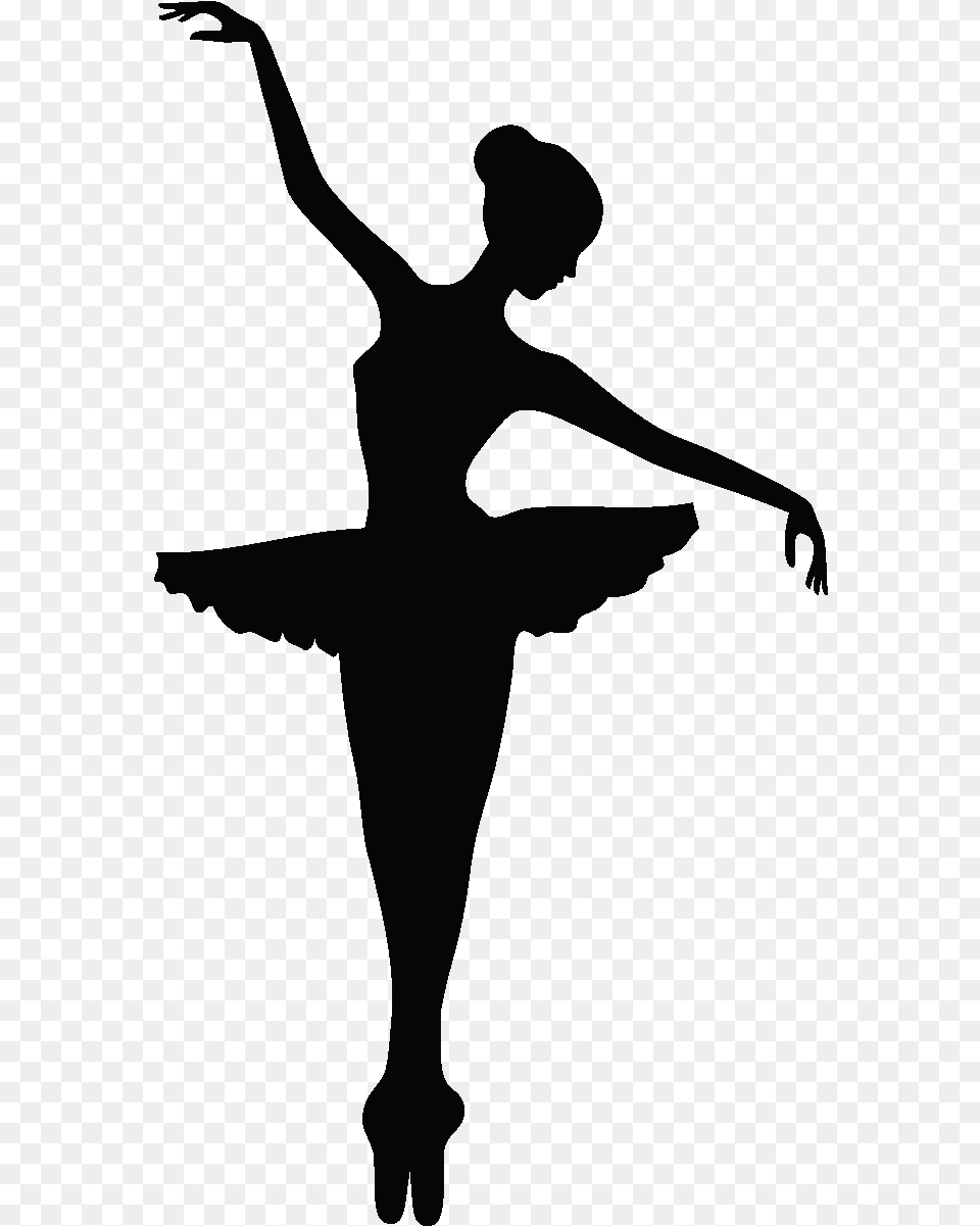Stickers Muraux De Silhouettes Et Personnages Ballet Dancer Silhouette, Ballerina, Dancing, Leisure Activities, Person Png