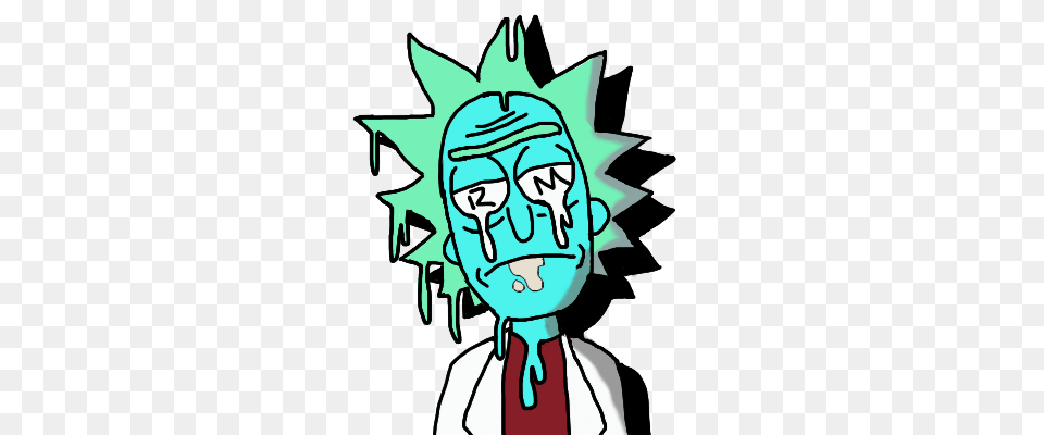 Stickers Rick Rickandmorty Ricksanchez Adultswim, Baby, Person, Face, Head Png