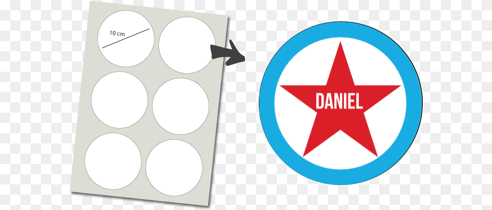 Stickers Round 6 Items Channelflip, Star Symbol, Symbol Png