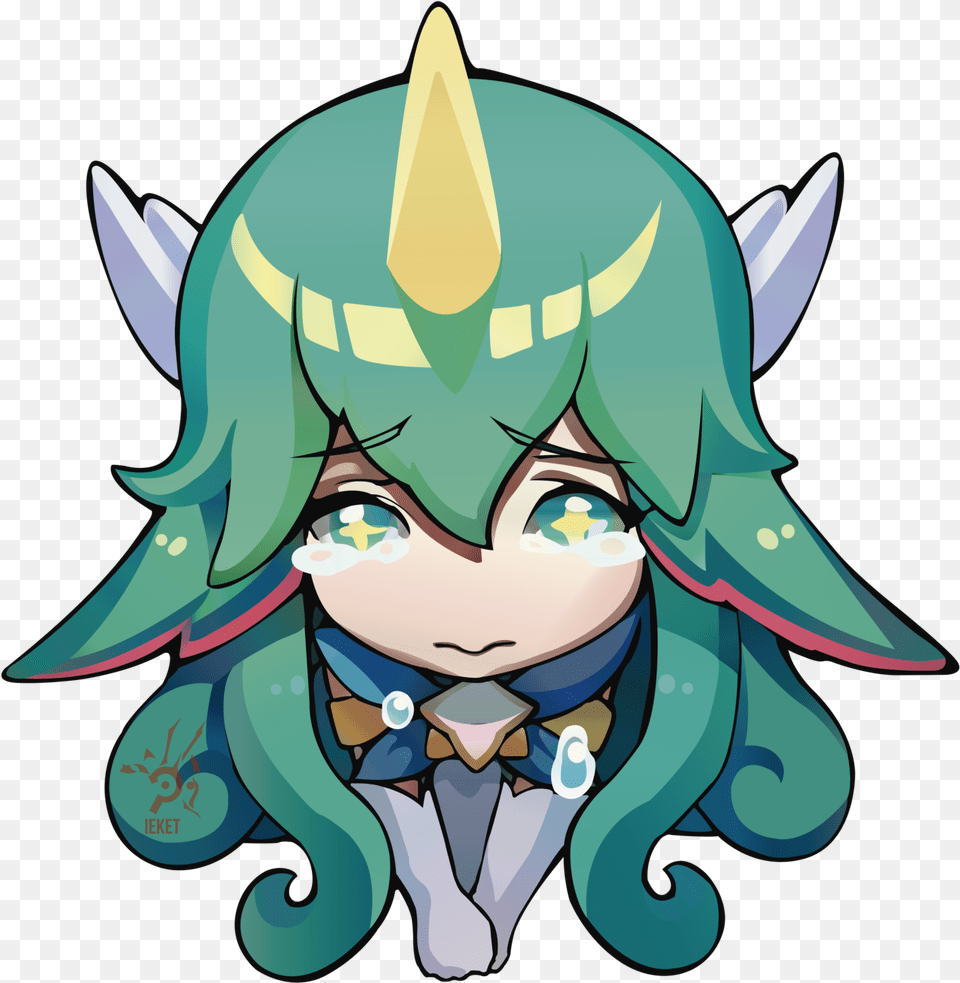 Stickers Star Guardian Soraka By Ieket League Of Soraka, Book, Comics, Publication, Baby Free Transparent Png