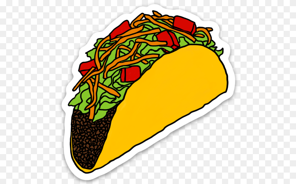 Stickers Tumblr Tacos, Food, Taco Png