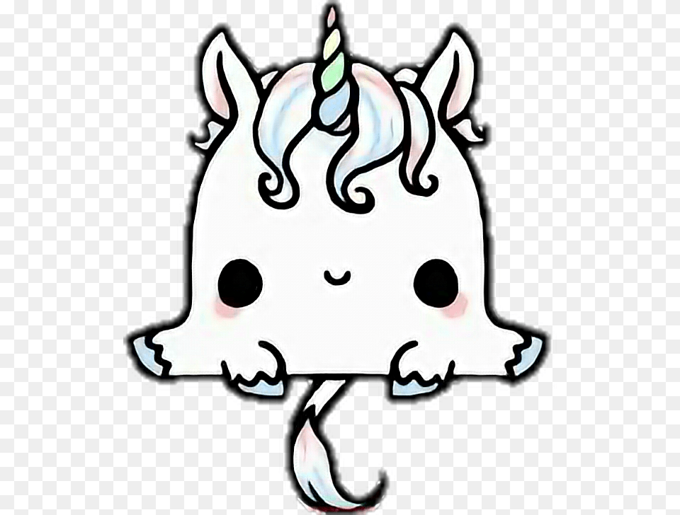 Stickers Unicorn Kawaii Cute Follow4follow, Stencil, Birthday Cake, Cake, Cream Png