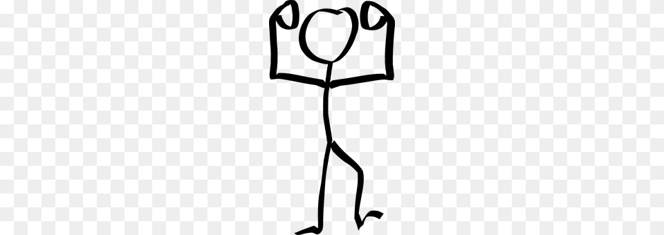 Stickman Gray Free Png Download