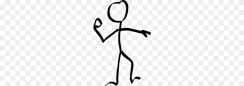 Stickman Gray Free Png