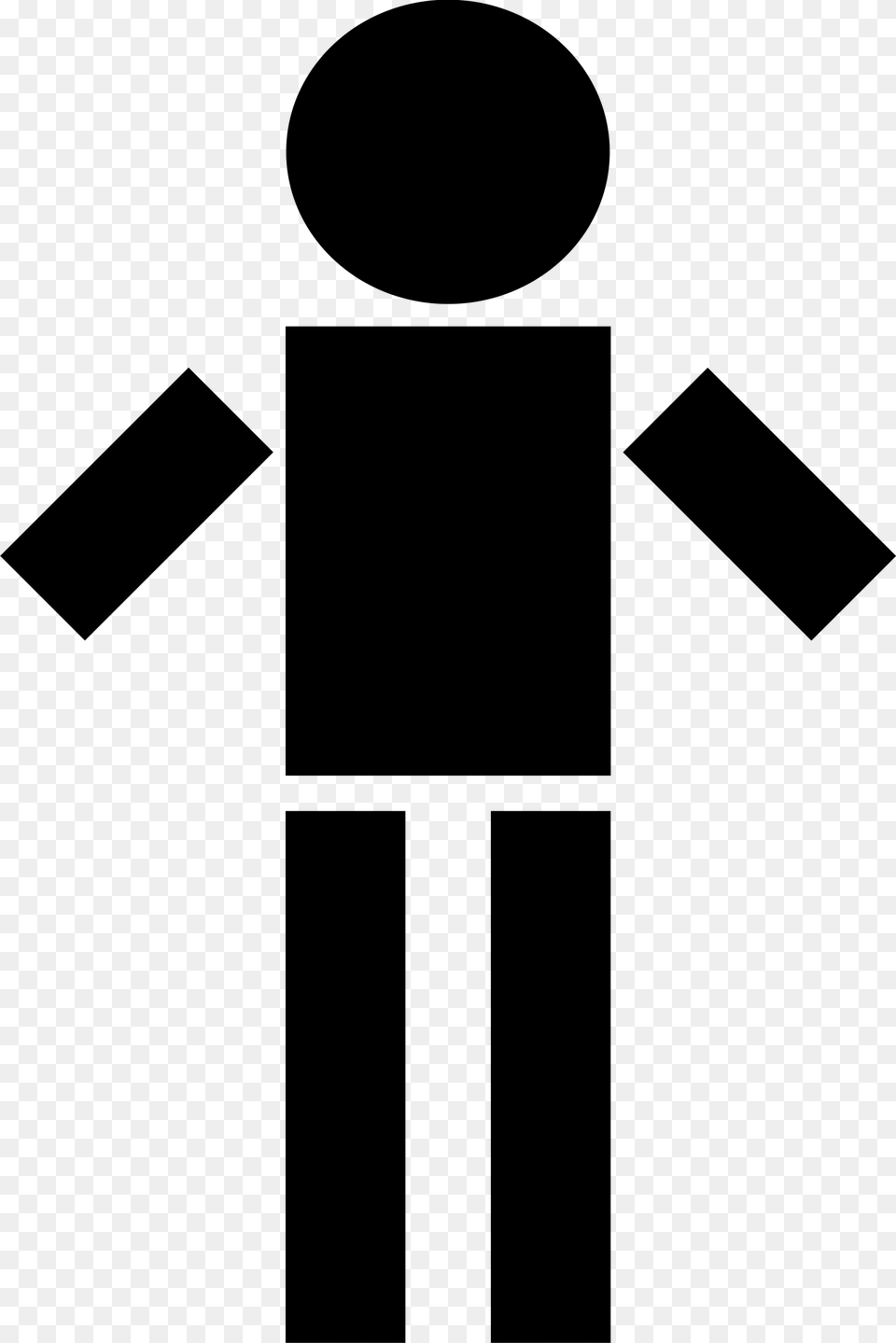 Stickman, Gray Png Image