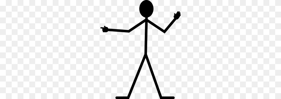 Stickman Gray Free Png Download