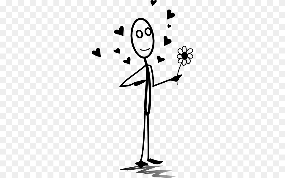 Stickman Art Group With Items, Flower, Plant, Person, Face Free Transparent Png