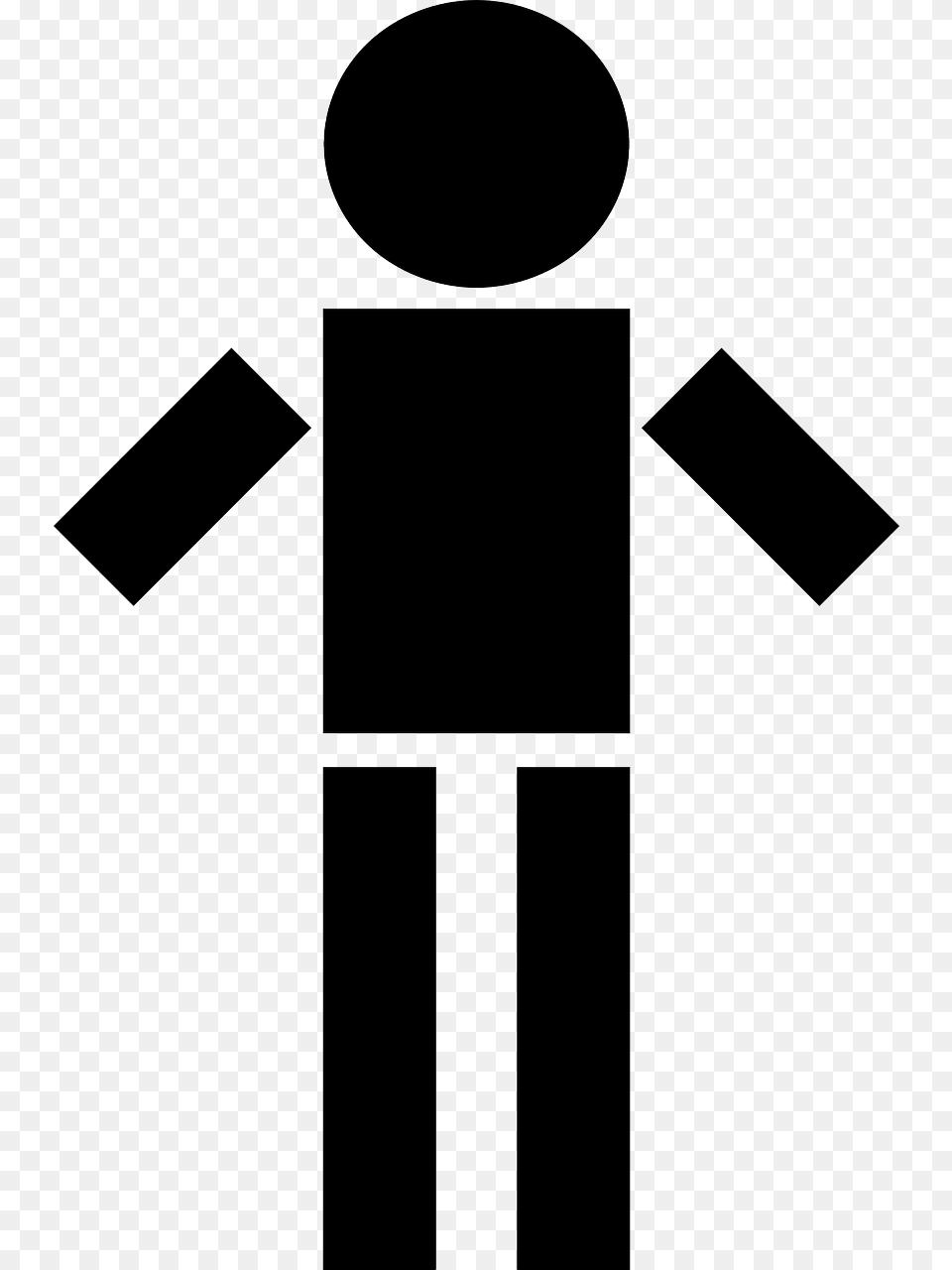 Stickman Clipart, Stencil, Symbol, Sign Png Image