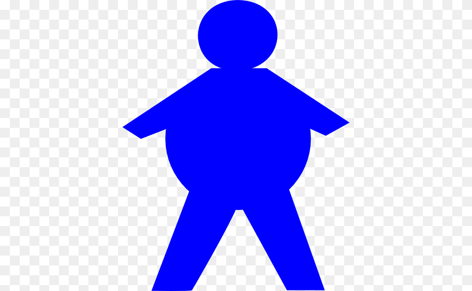 Stickman Fat Clip Art, Silhouette, Person Free Png Download