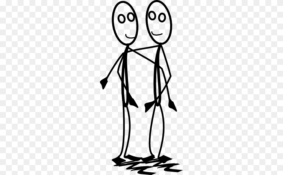 Stickman Hugging Clip Art Stickman Hugging, Person, Face, Head Free Png