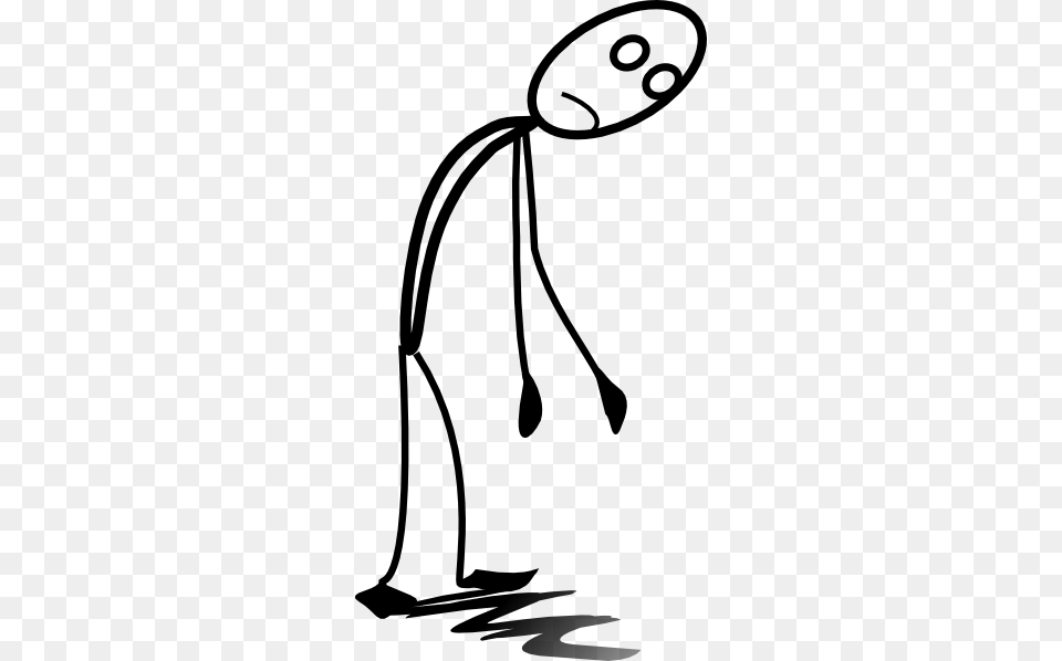 Stickman Tired Clip Arts For Web, Stencil Free Transparent Png