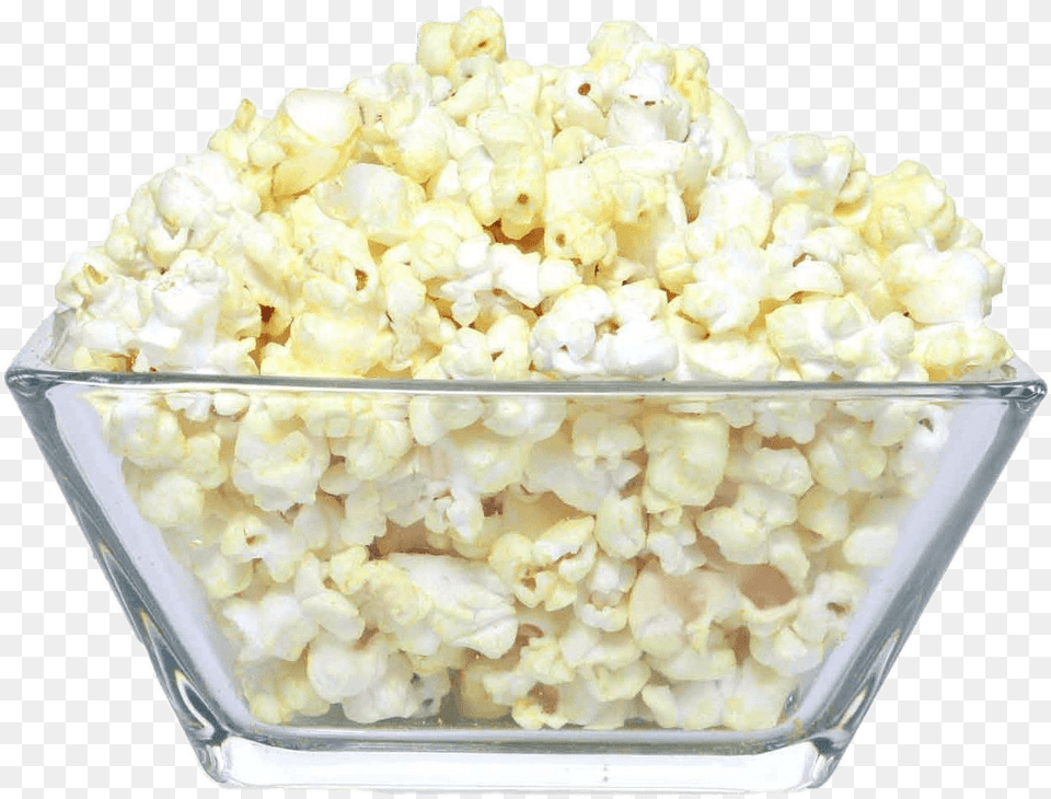Stickpng Background Bowl Of Popcorn, Food, Snack, Cream, Dessert Png Image