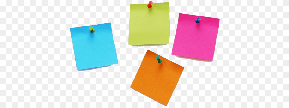 Sticky Note, Pin Free Png