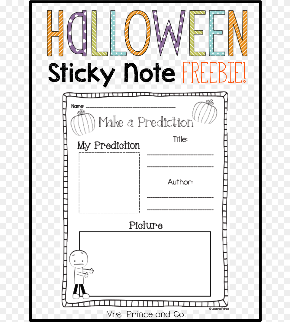 Sticky Note Freebie Halloween Style Rip Wheeler, Page, Text, Baby, Person Png Image