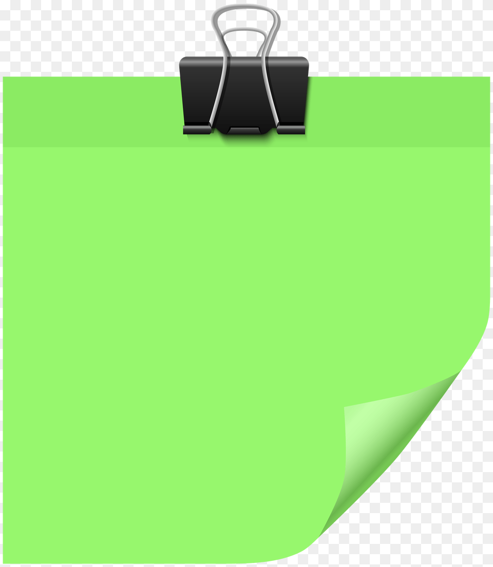 Sticky Note Green Clip Art Free Transparent Png