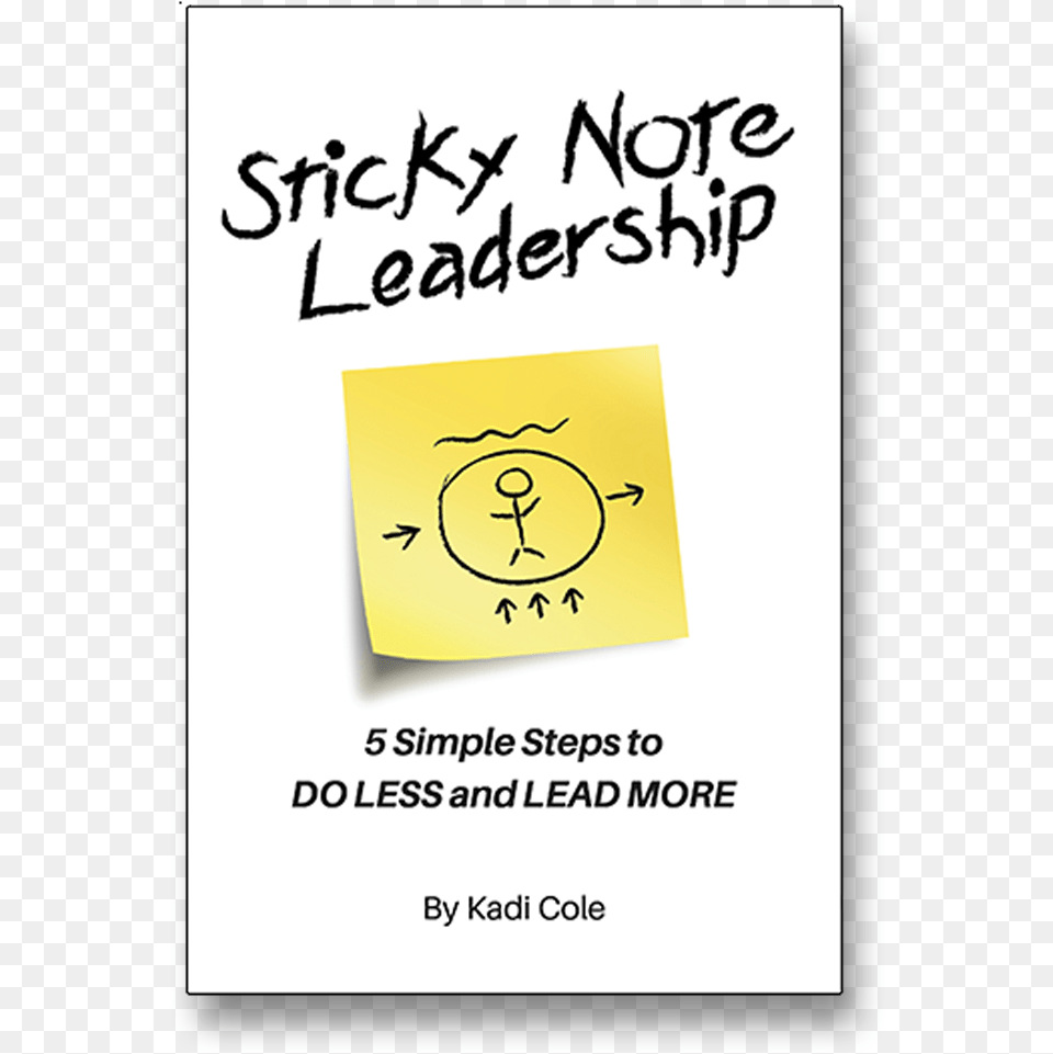 Sticky Note Leadership Illustration, Business Card, Paper, Text, Advertisement Png Image
