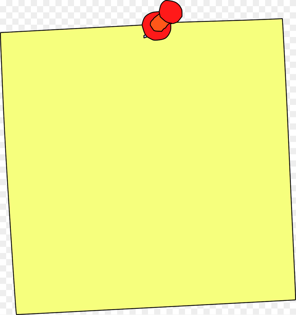 Sticky Note Note Reminder Memo Education Paper Pense Bte, Blackboard Free Transparent Png