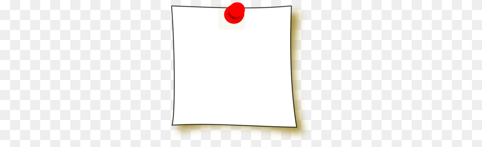 Sticky Note Outline Clip Art, White Board Free Png Download