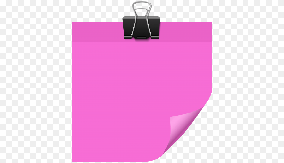 Sticky Note Pink Images Sticky Note, Accessories, Bag, Handbag, Purse Free Transparent Png