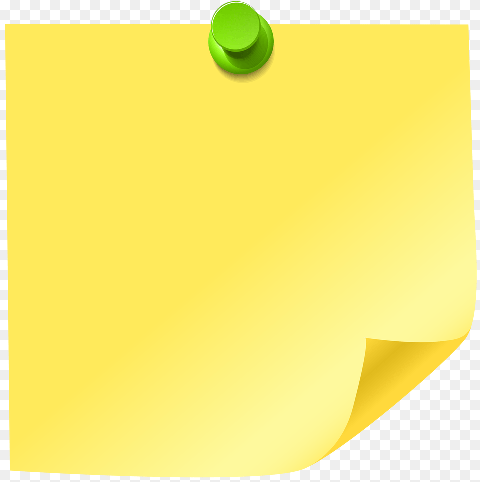 Sticky Note Yellow Clip Art, Green, Droplet Free Png