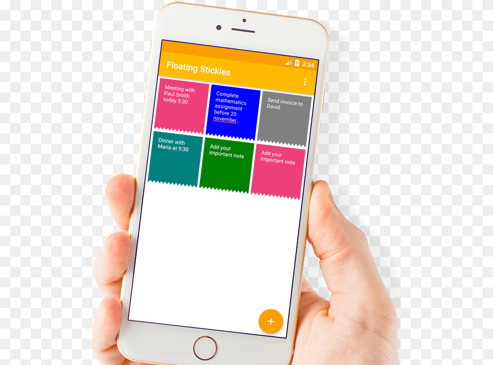 Sticky Notes App Development Mobile App, Electronics, Mobile Phone, Phone Png Image