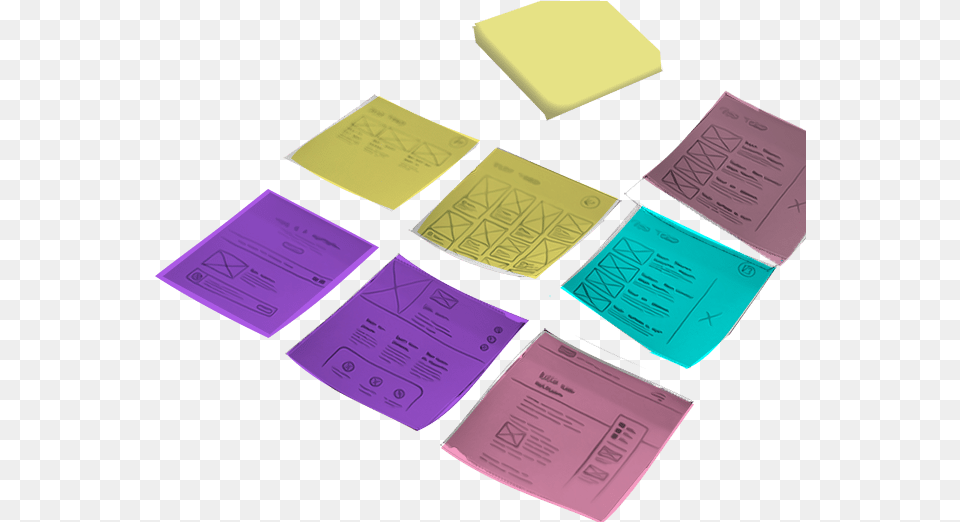 Sticky Notes Perimeter College Paper, Text, Business Card Png Image